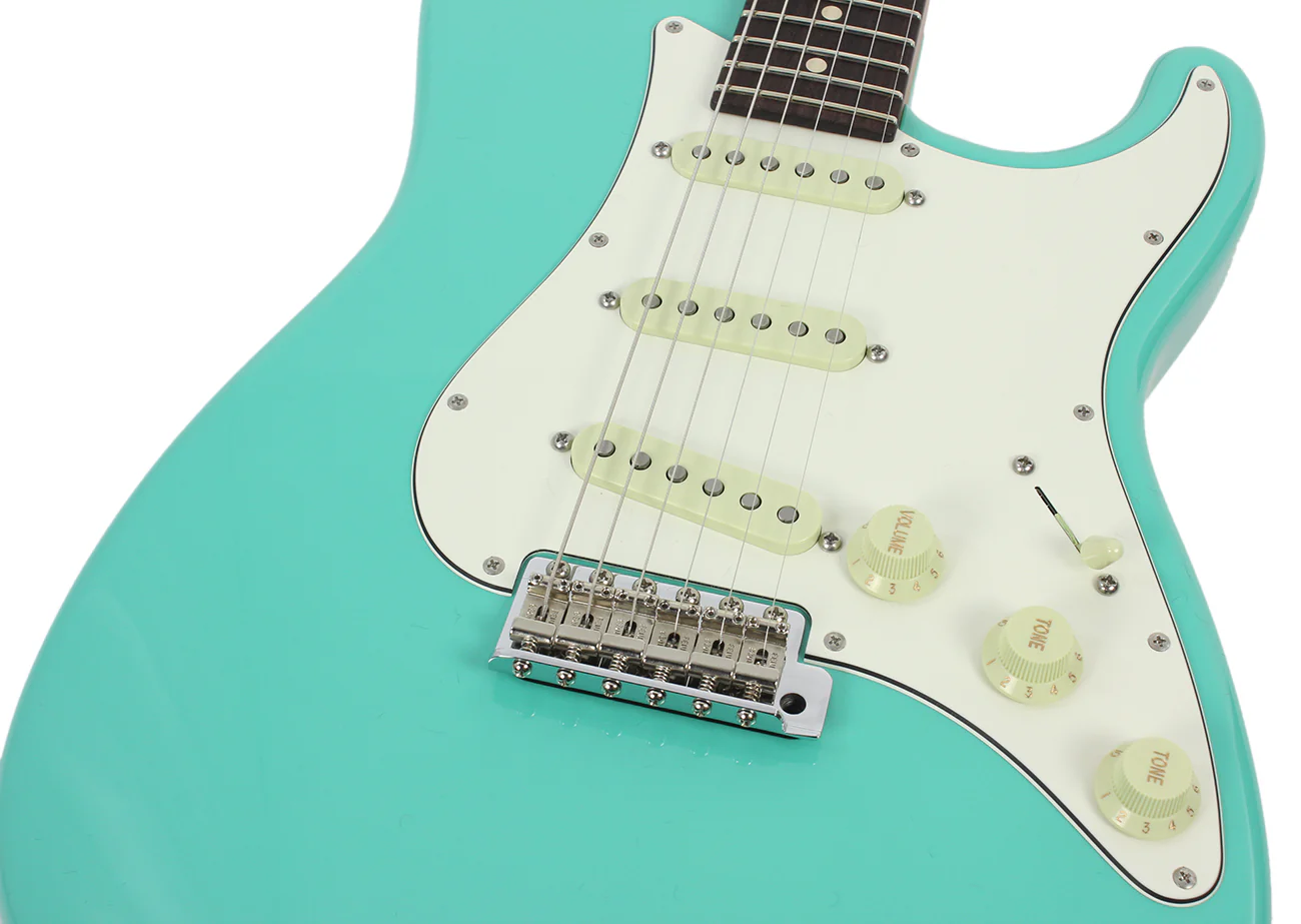 Suhr Scott Henderson Signature Classic S Guitar, Seafoam Green, Hardshell Case - Image 3