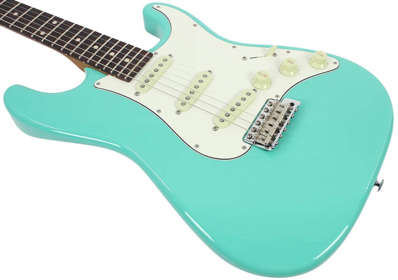 Suhr Scott Henderson Signature Classic S Guitar, Seafoam Green, Hardshell Case - Image 4