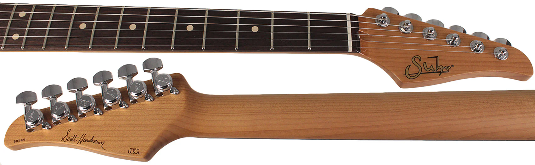 Suhr Scott Henderson Signature Classic S Guitar, Seafoam Green - Image 8