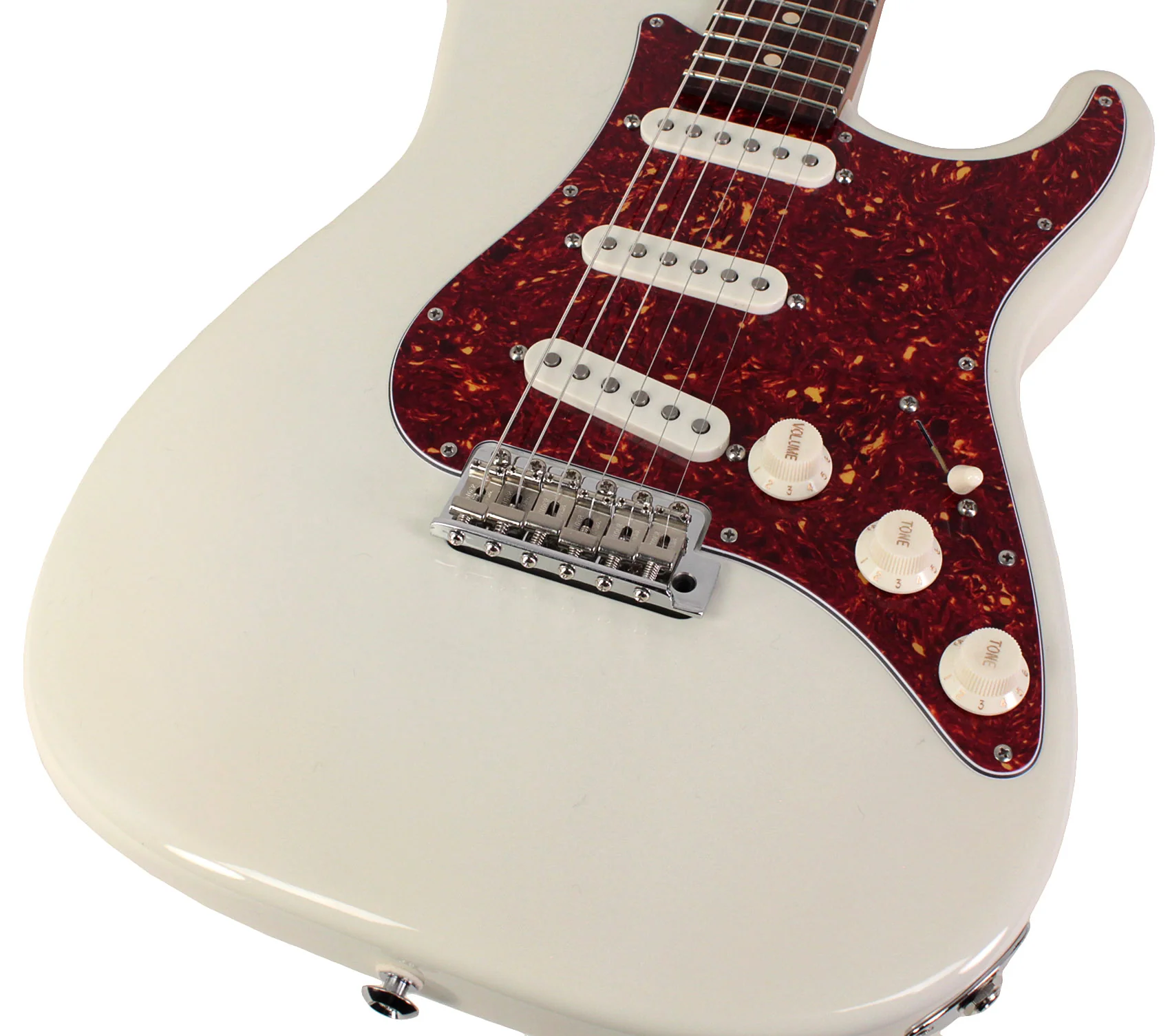 Suhr Scott Henderson Signature Classic S Guitar, Olympic White - Image 3