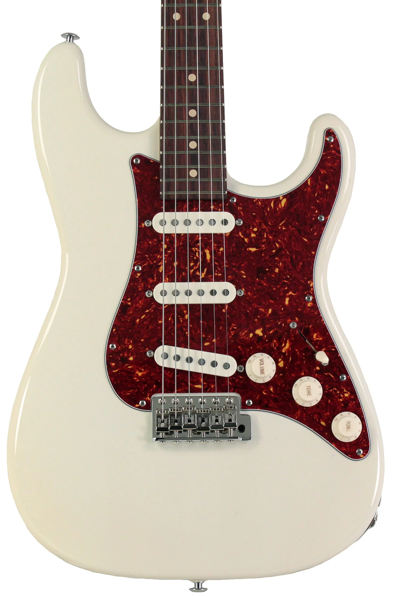 Suhr Scott Henderson Signature Classic S Guitar, Olympic White - Image 7