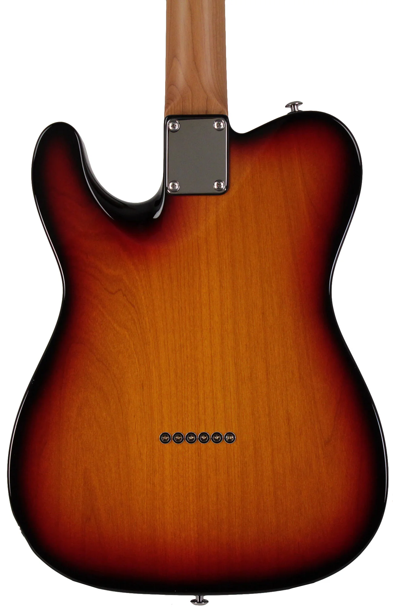 Suhr Select Alt T Cat's Eye Guitar, 3-Tone Burst, Black - Image 7