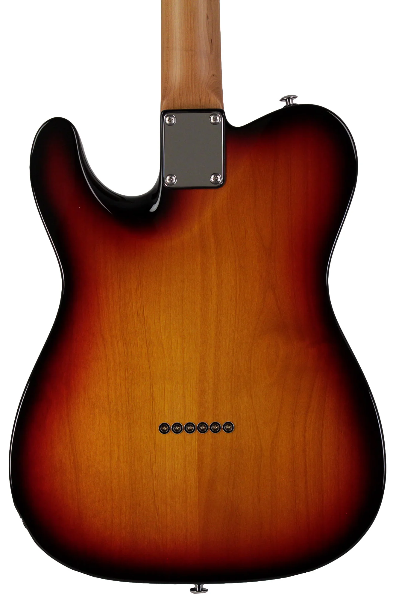Suhr Select Alt T Cat's Eye Guitar, 3-Tone Burst, Tortoise Shell - Image 6