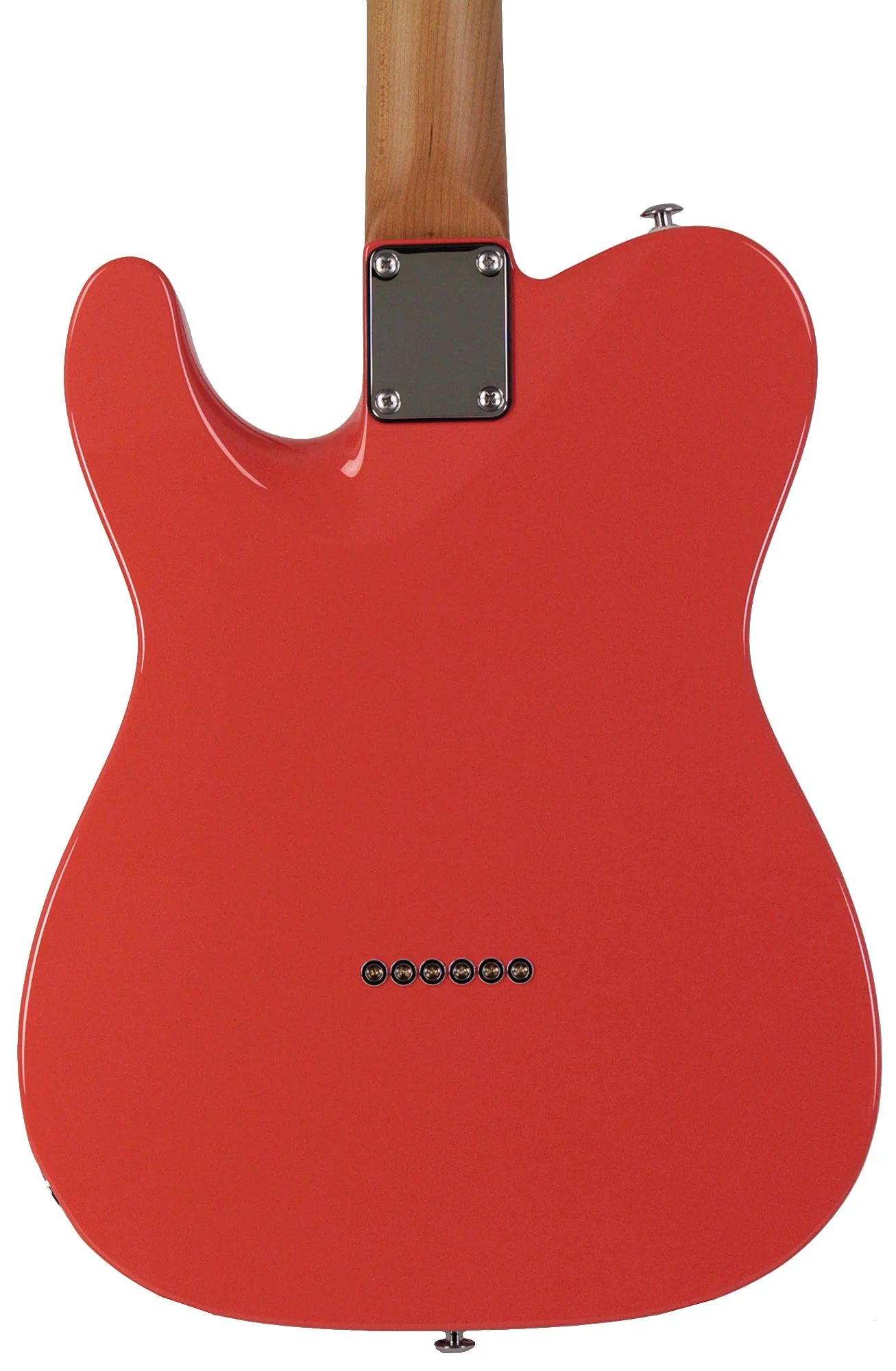 Suhr Select Alt T Cat's Eye Guitar, Fiesta Red, Tortoise Shell - Image 7