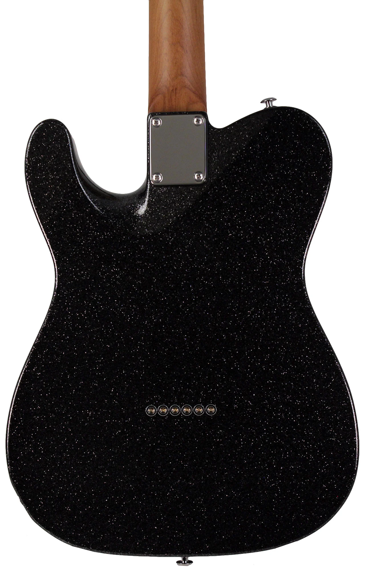 Suhr Select Alt T Cat's Eye Guitar, Graphite Metallic, Black - Image 5