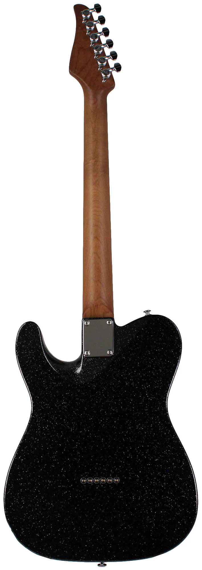 Suhr Select Alt T Cat's Eye Guitar, Graphite Metallic, Black - Image 7