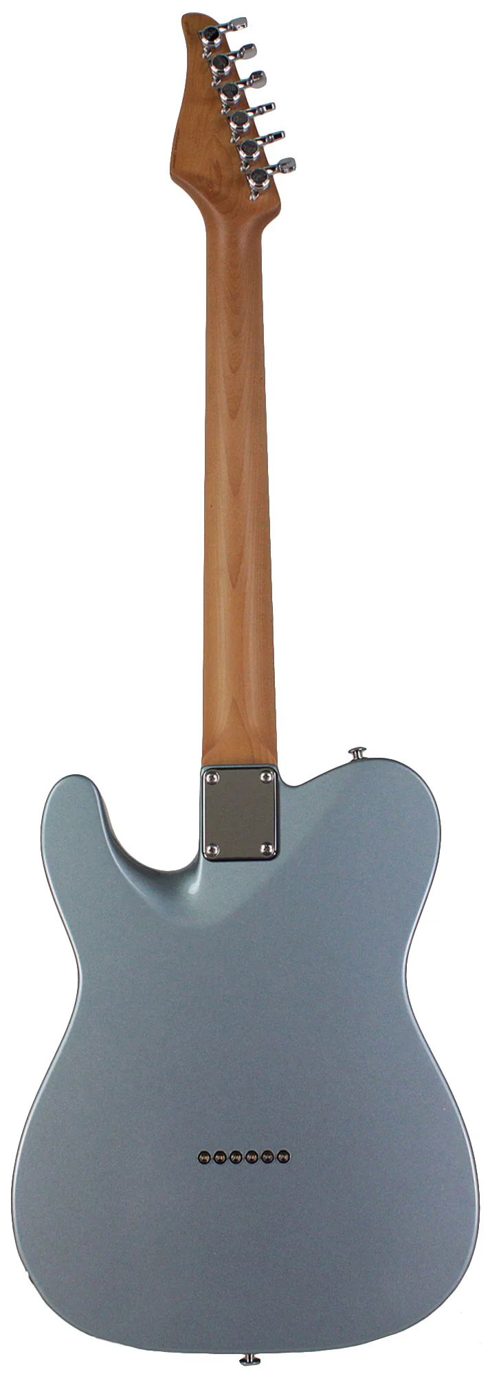 Suhr Select Alt T Cat's Eye Guitar, Ice Blue Metallic, Tortoise Shell - Image 7