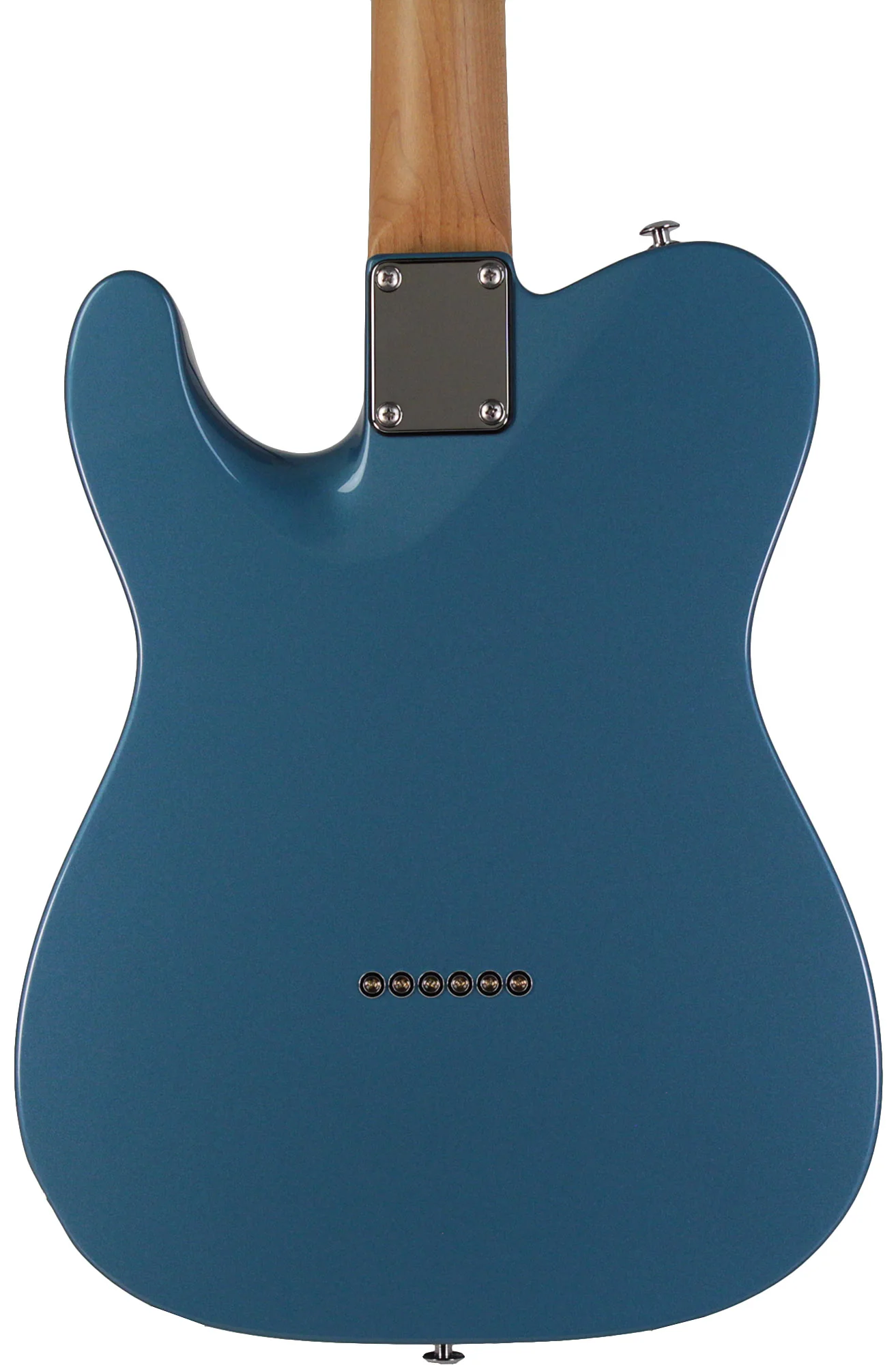 Suhr Select Alt T Cat's Eye Guitar, Pelham Blue, Black - Image 6