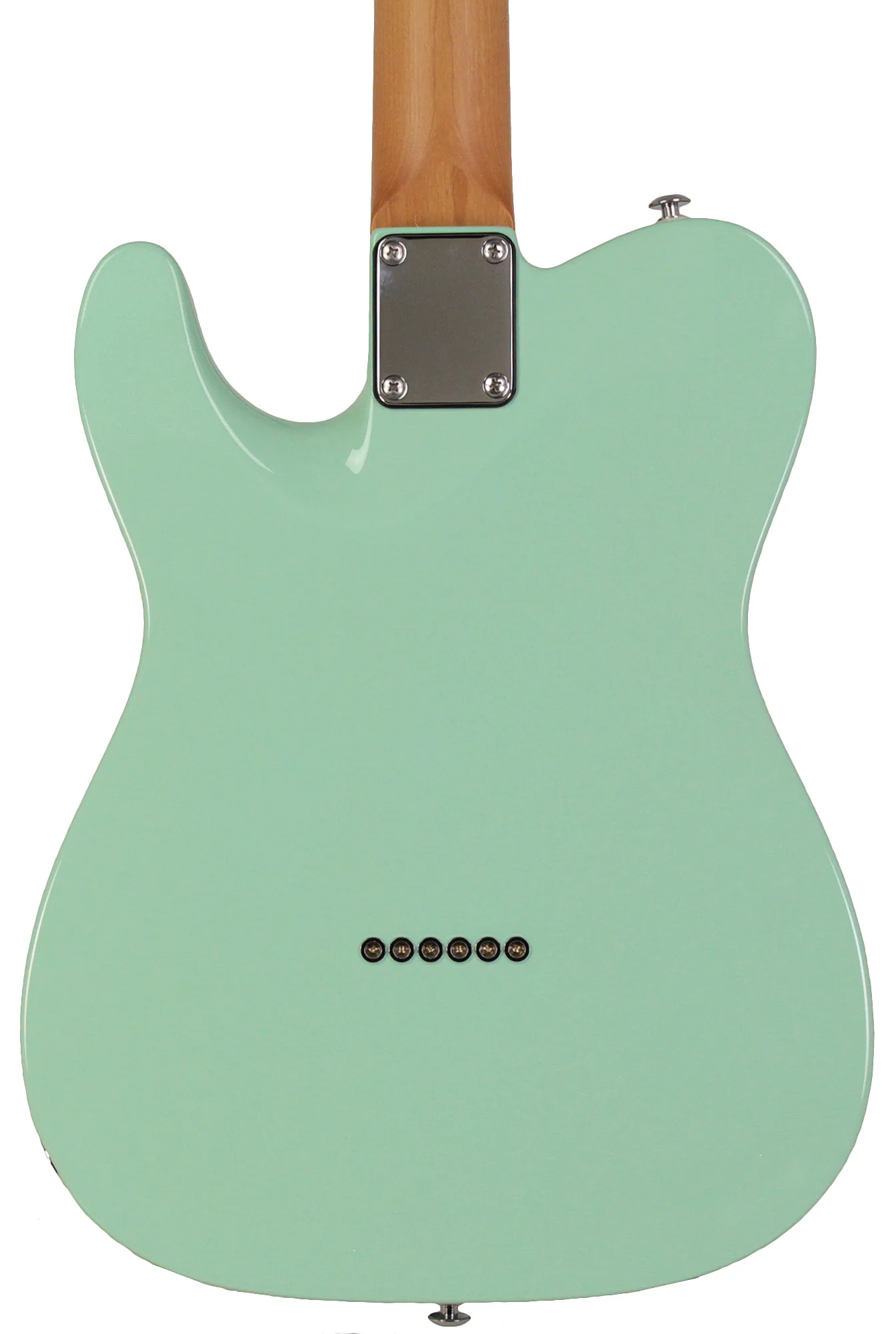 Suhr Select Alt T Cat's Eye Guitar, Surf Green, Tortoise Shell - Image 7