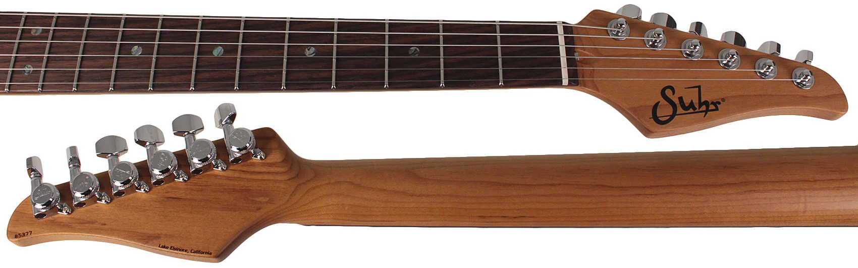 Suhr Select Alt T Guitar, Tea Burst - Image 9