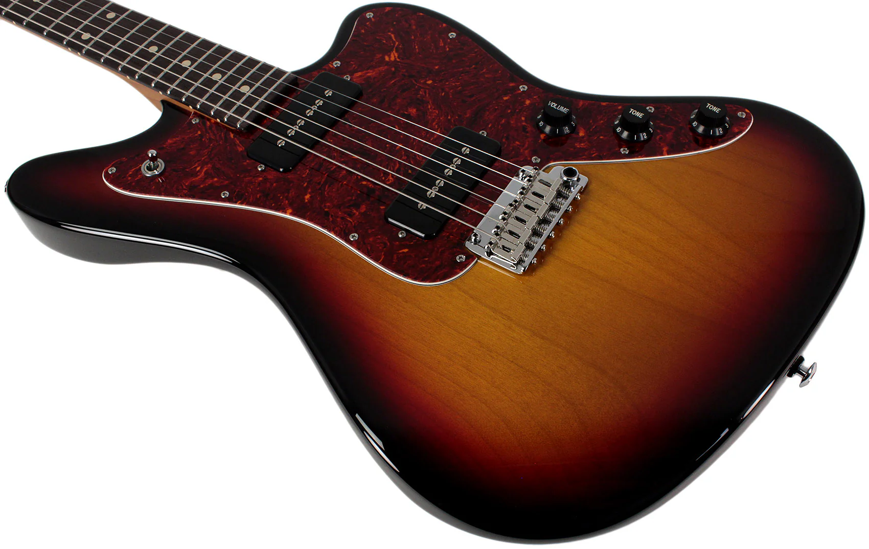 Suhr Select Classic JM Guitar, Roasted Neck, 3-Tone Burst, S90, 510 - Image 4