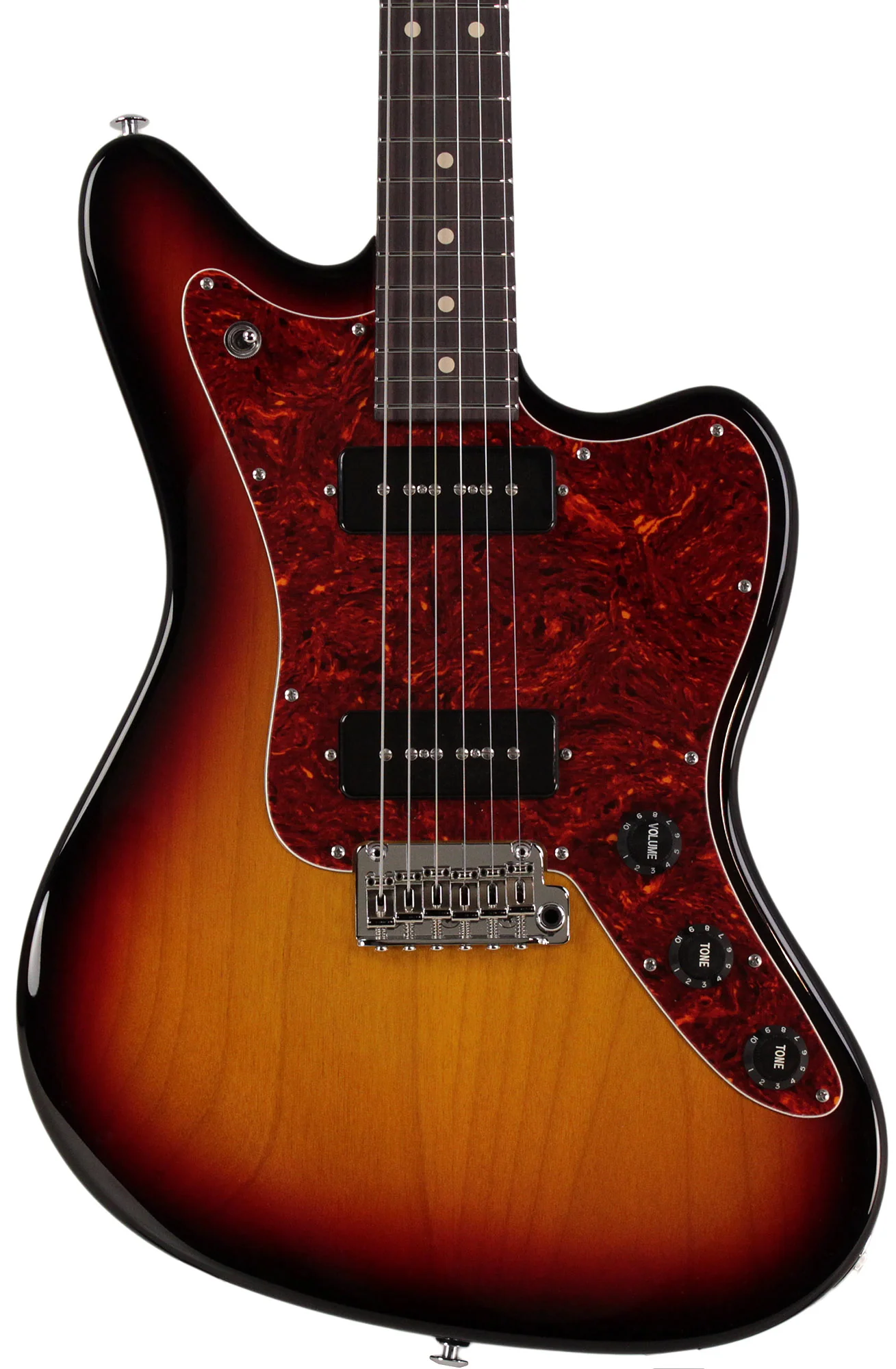 Suhr Select Classic JM Guitar, Roasted Neck, 3-Tone Burst, S90, 510 - Image 6