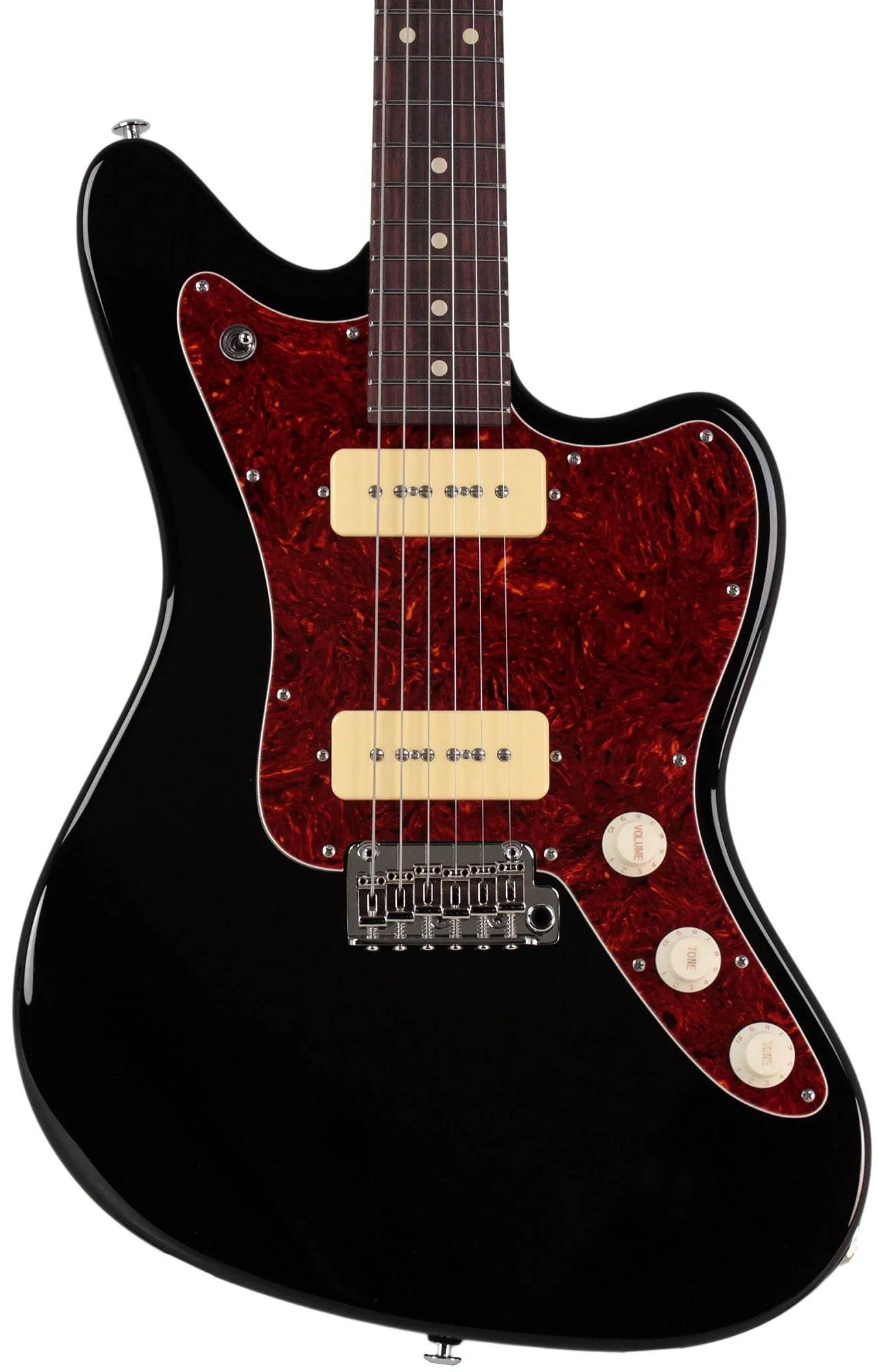 Suhr Select Classic JM Guitar, Roasted Neck, Black, S90, 510 - Image 6