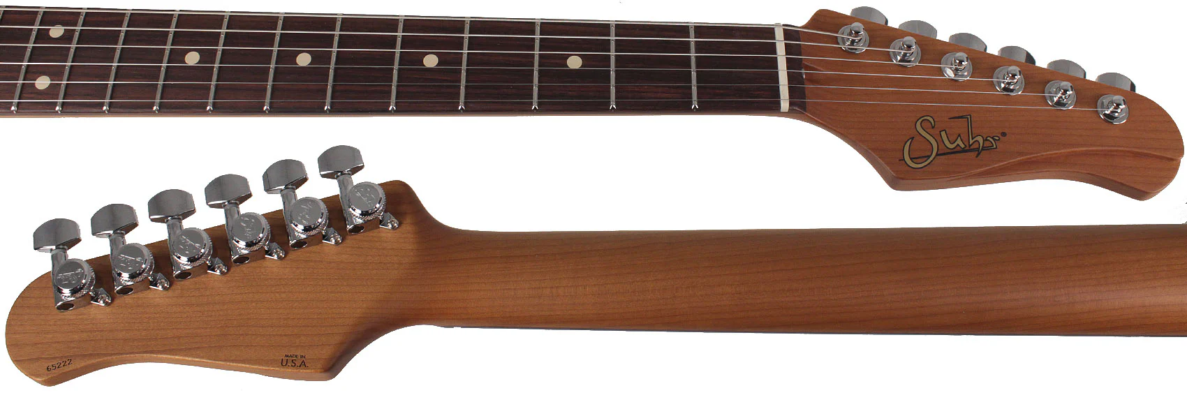 Suhr Select Classic JM Guitar, Roasted Neck, Black, S90, 510 - Image 8
