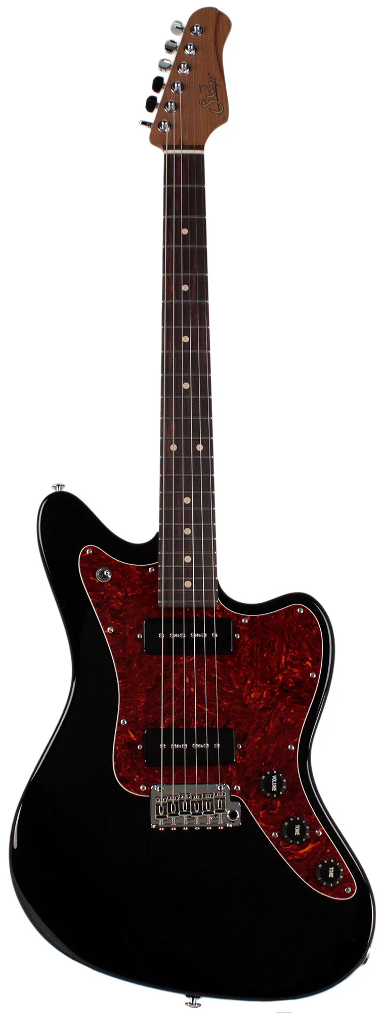 Suhr Select Classic JM Guitar, Roasted Neck, Black, S90, 510