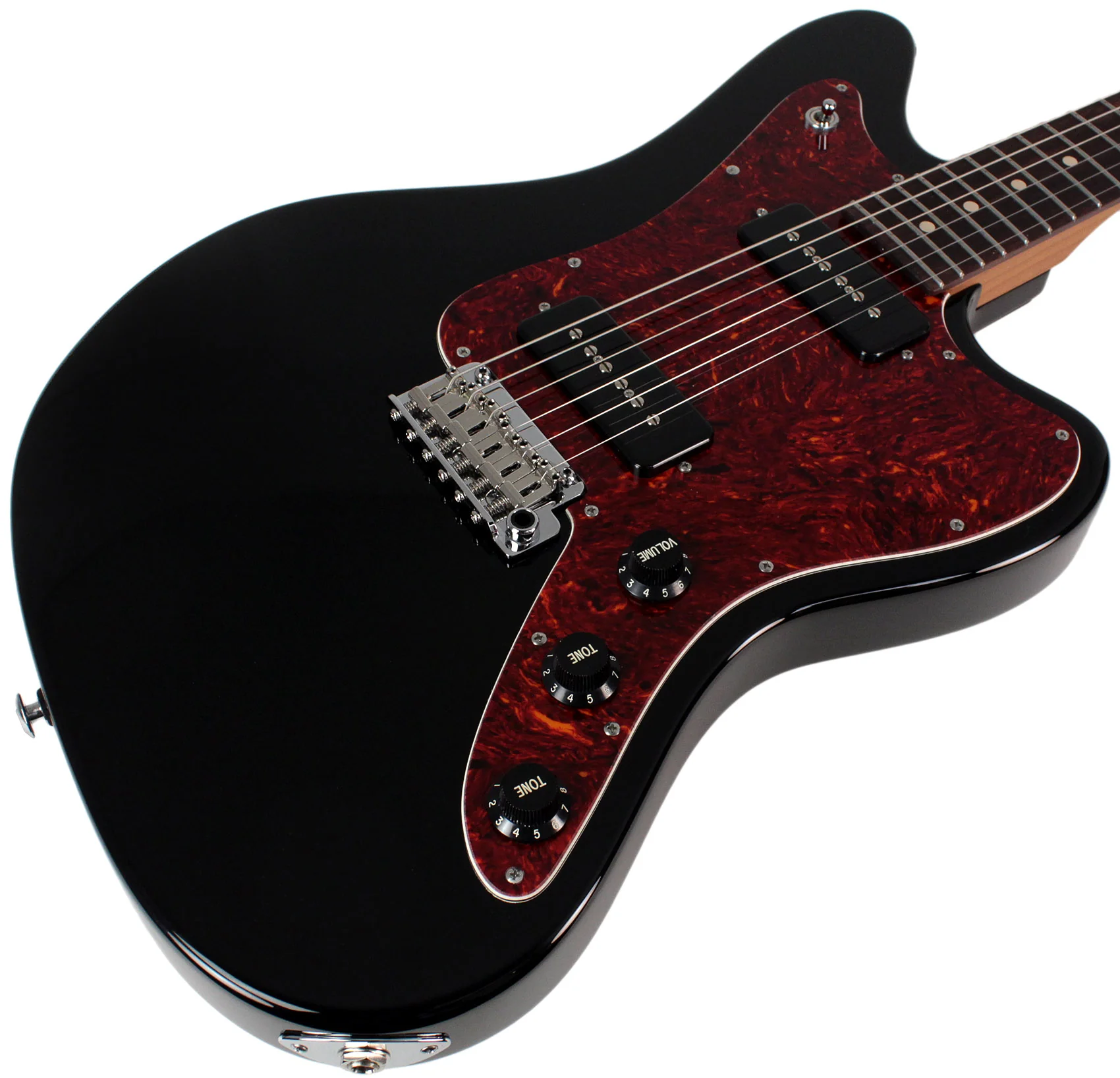 Suhr Select Classic JM Guitar, Roasted Neck, Black, S90, 510 - Image 2