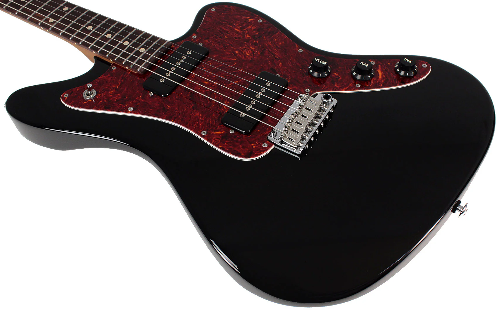 Suhr Select Classic JM Guitar, Roasted Neck, Black, S90, 510 - Image 4