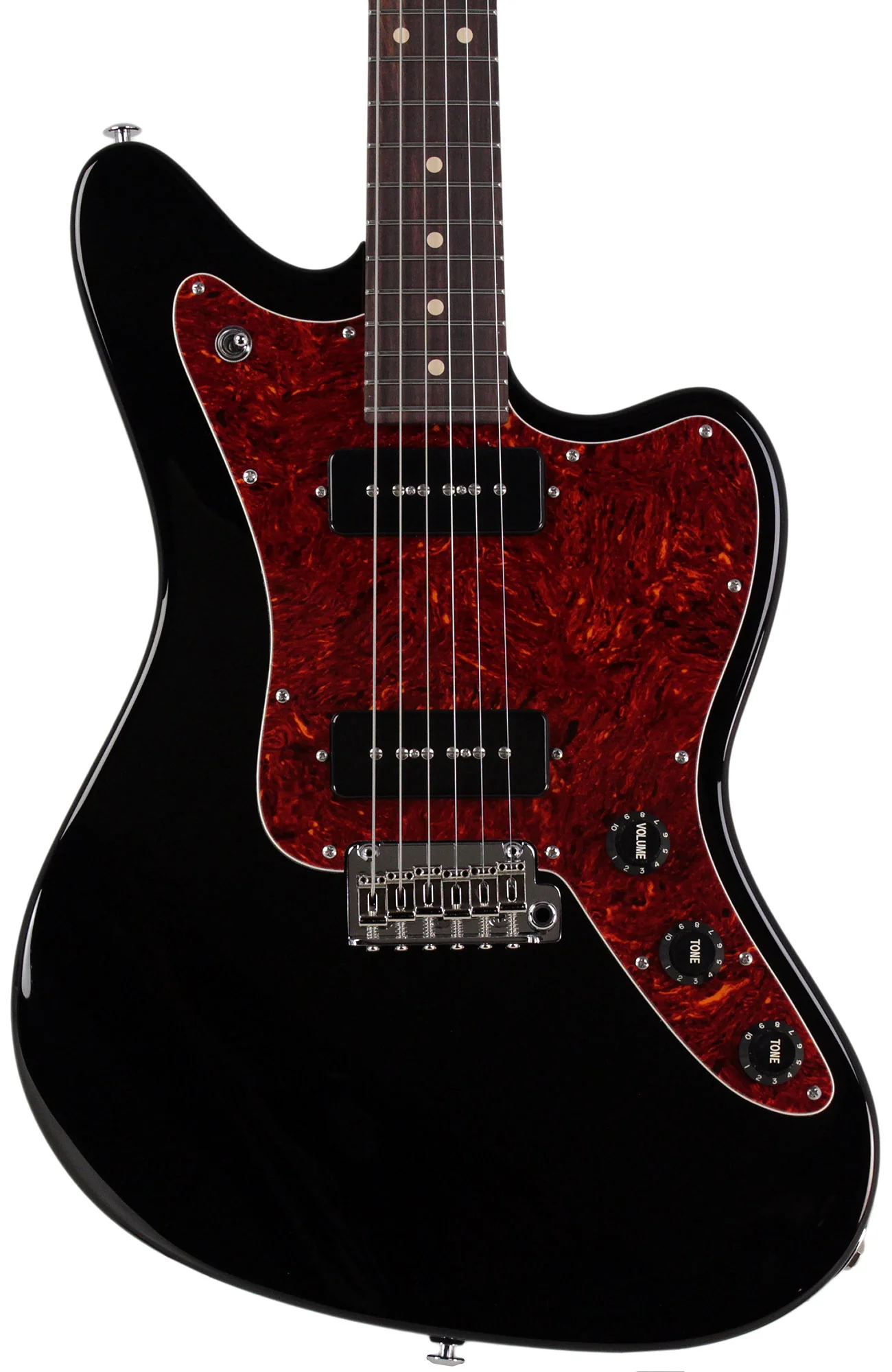 Suhr Select Classic JM Guitar, Roasted Neck, Black, S90, 510 - Image 6