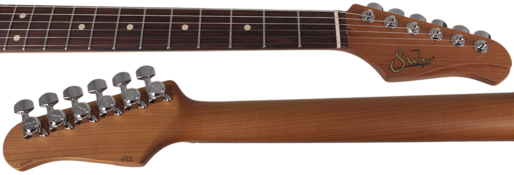 Suhr Select Classic JM Guitar, Roasted Neck, Black, S90, 510 - Image 8
