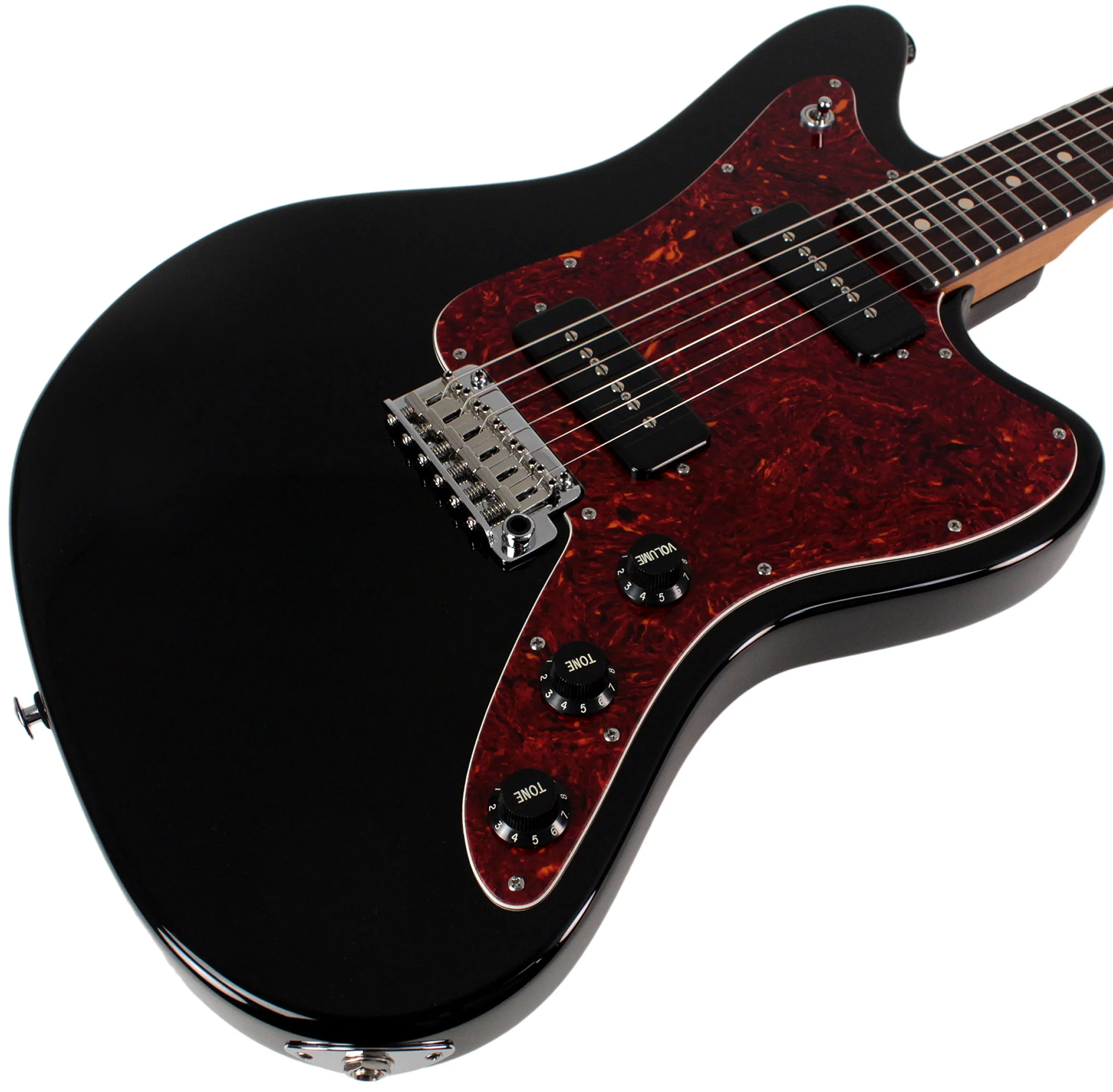 Suhr Select Classic JM Guitar, Roasted Neck, Black, S90, 510 - Image 2