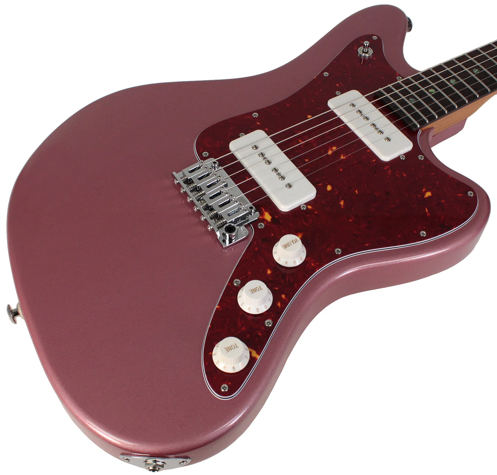 Suhr Select Classic JM Guitar, Roasted Neck, Burgundy Mist Metallic - Image 2