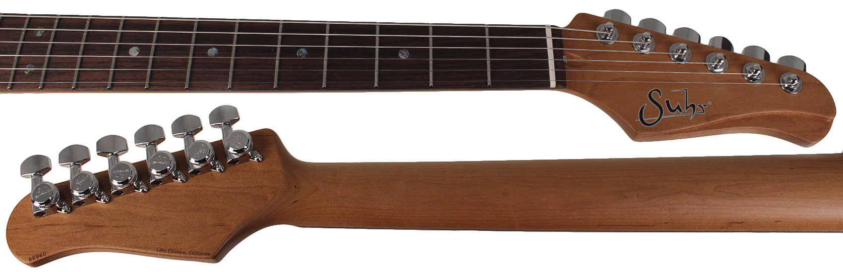 Suhr Select Classic JM Guitar, Roasted Neck, Dark Forest Green - Image 8