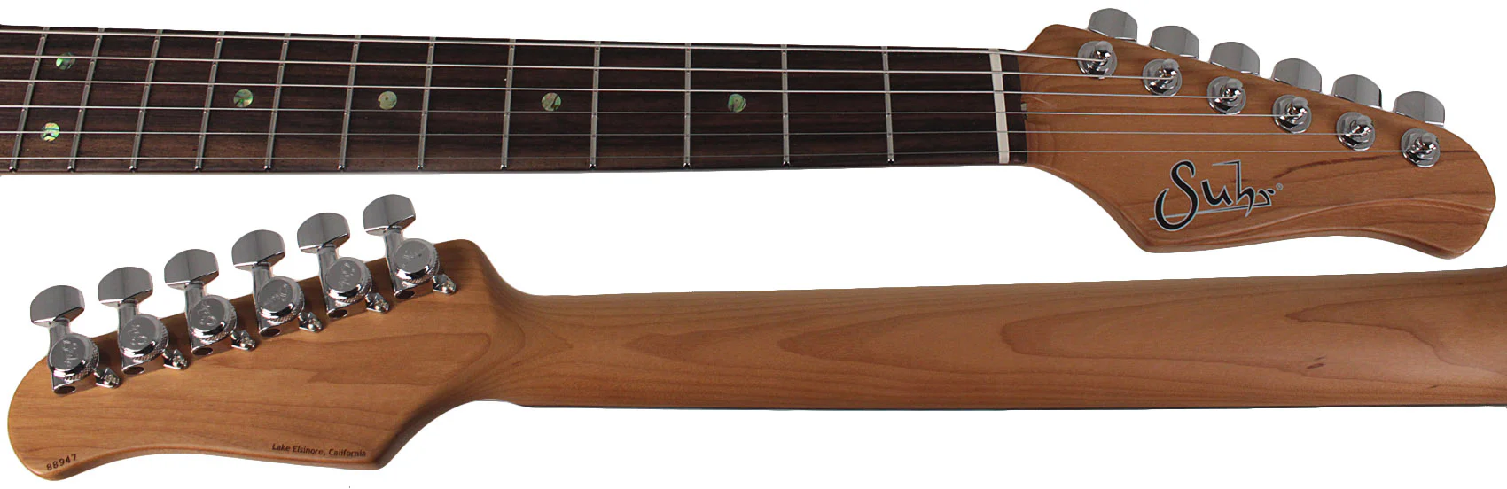 Suhr Select Classic JM Guitar, Roasted Neck, Graphite Metallic - Image 8