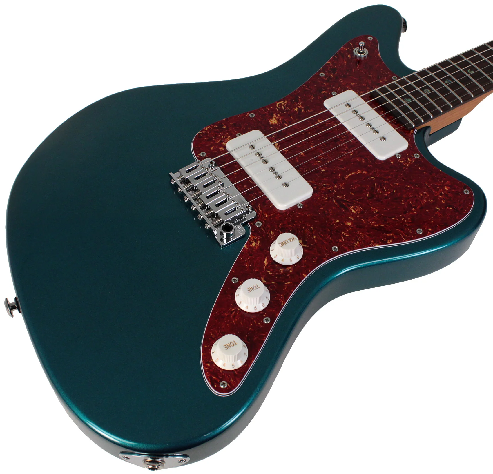 Suhr Select Classic JM Guitar, Roasted Neck, Ocean Turquoise Metallic - Image 2
