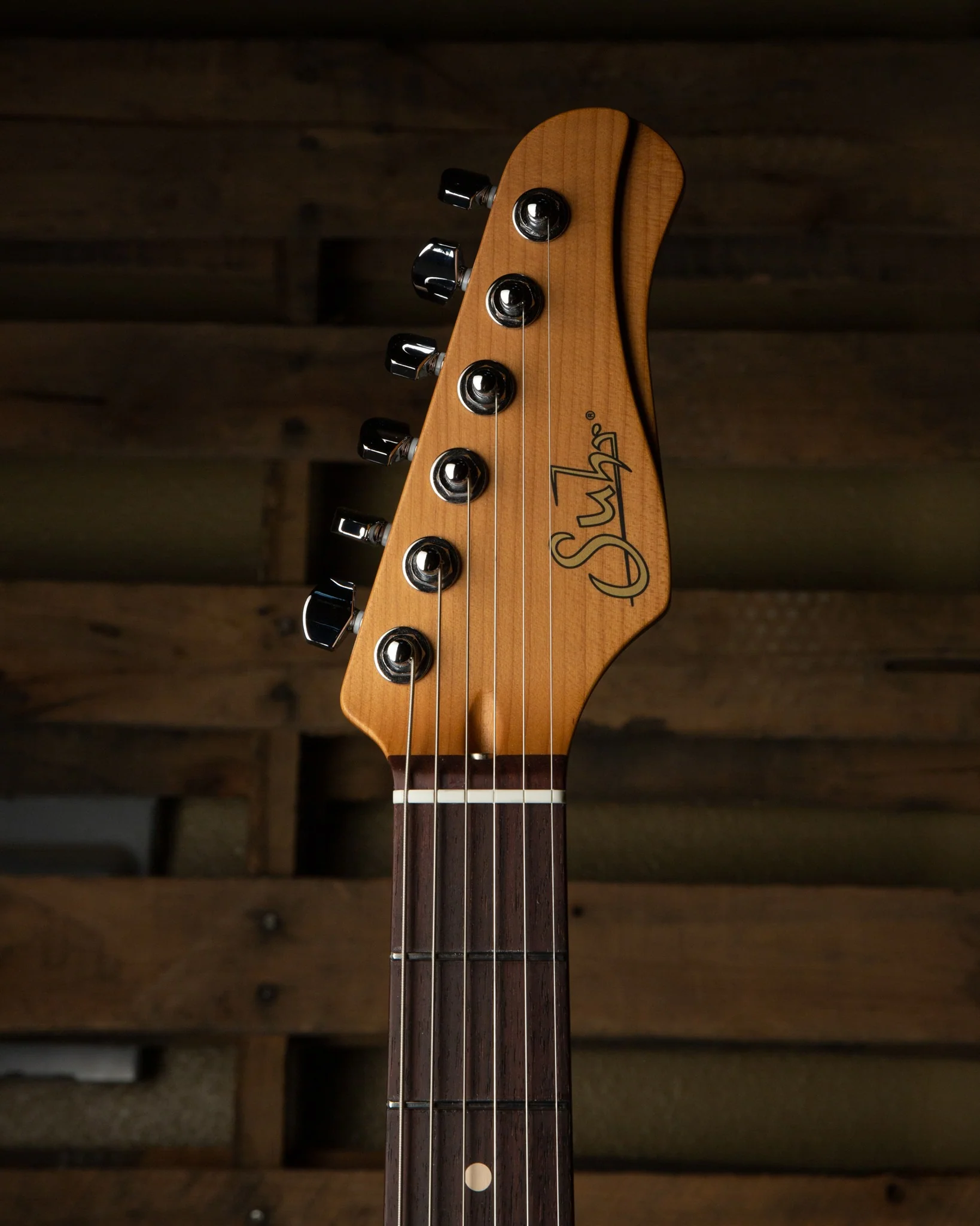 Suhr Select Classic JM Guitar, Roasted Neck, Ocean Turquoise Metallic, S90, 510 - Image 3