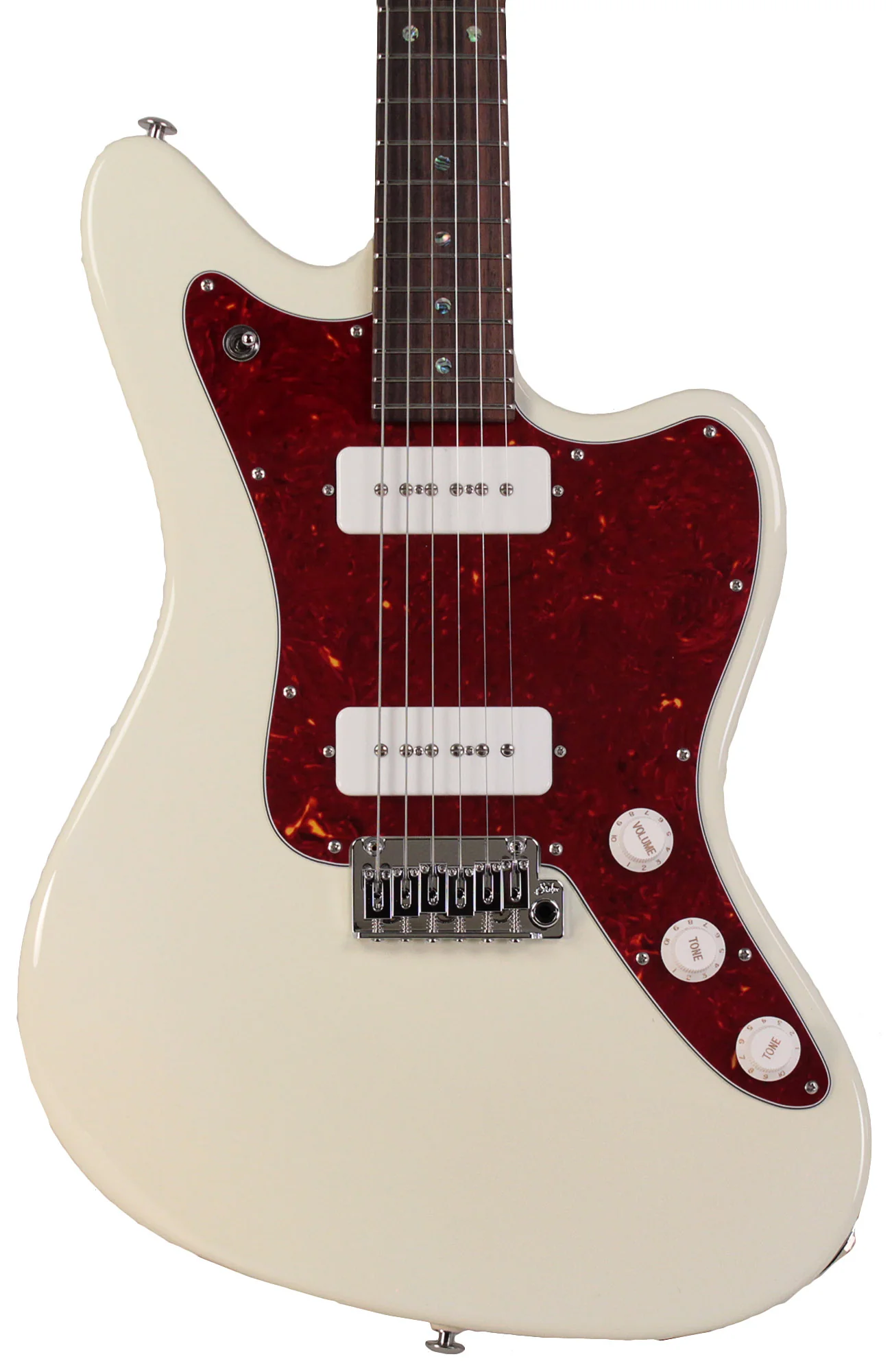 Suhr Select Classic JM Guitar, Roasted Neck, Olympic White - Image 6