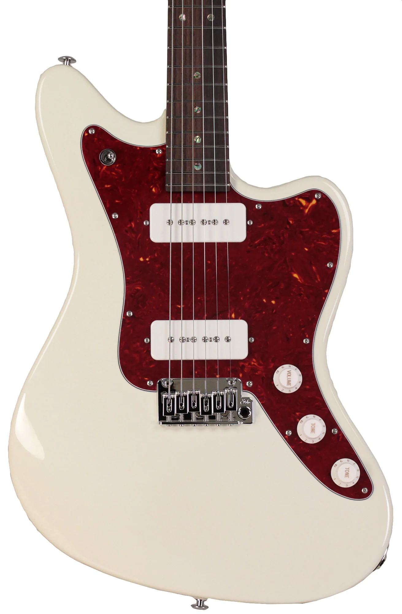 Suhr Select Classic JM Guitar, Roasted Neck, Olympic White - Image 6