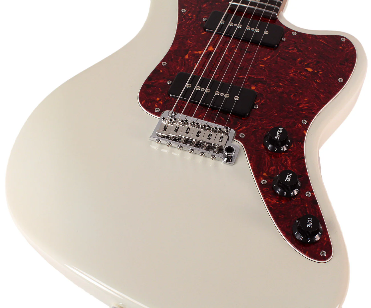 Suhr Select Classic JM Guitar, Roasted Neck, Olympic White, S90, 510 - Image 3