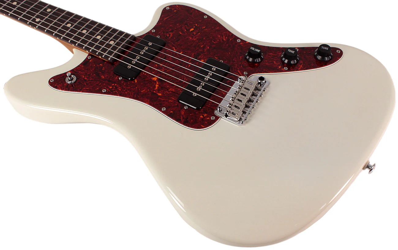 Suhr Select Classic JM Guitar, Roasted Neck, Olympic White, S90, 510 - Image 4