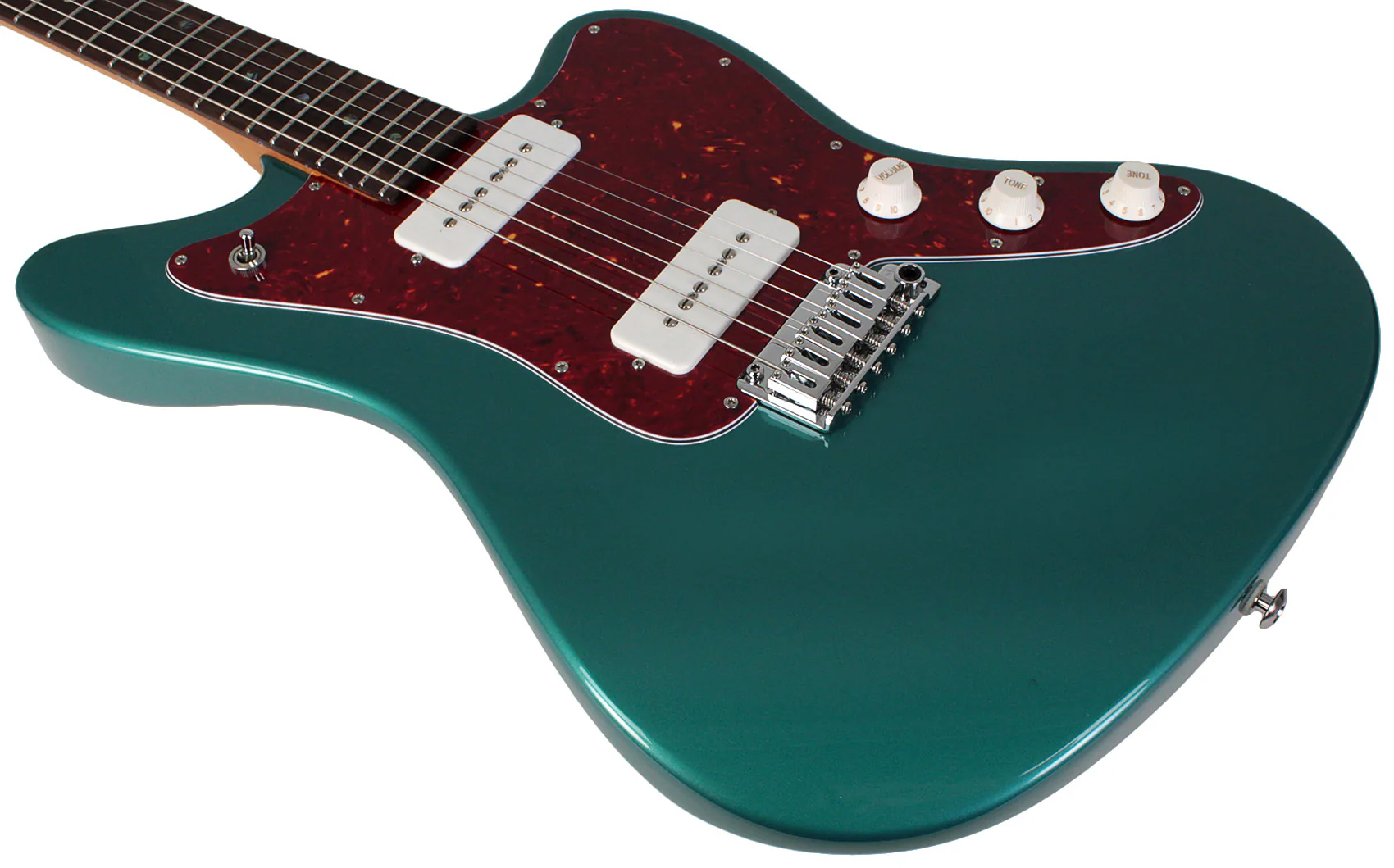 Suhr Select Classic JM Guitar, Roasted Neck, Sherwood Green Metallic - Image 7
