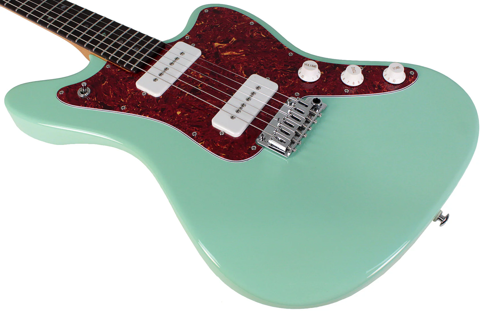 Suhr Select Classic JM Guitar, Roasted Neck, Surf Green - Image 4