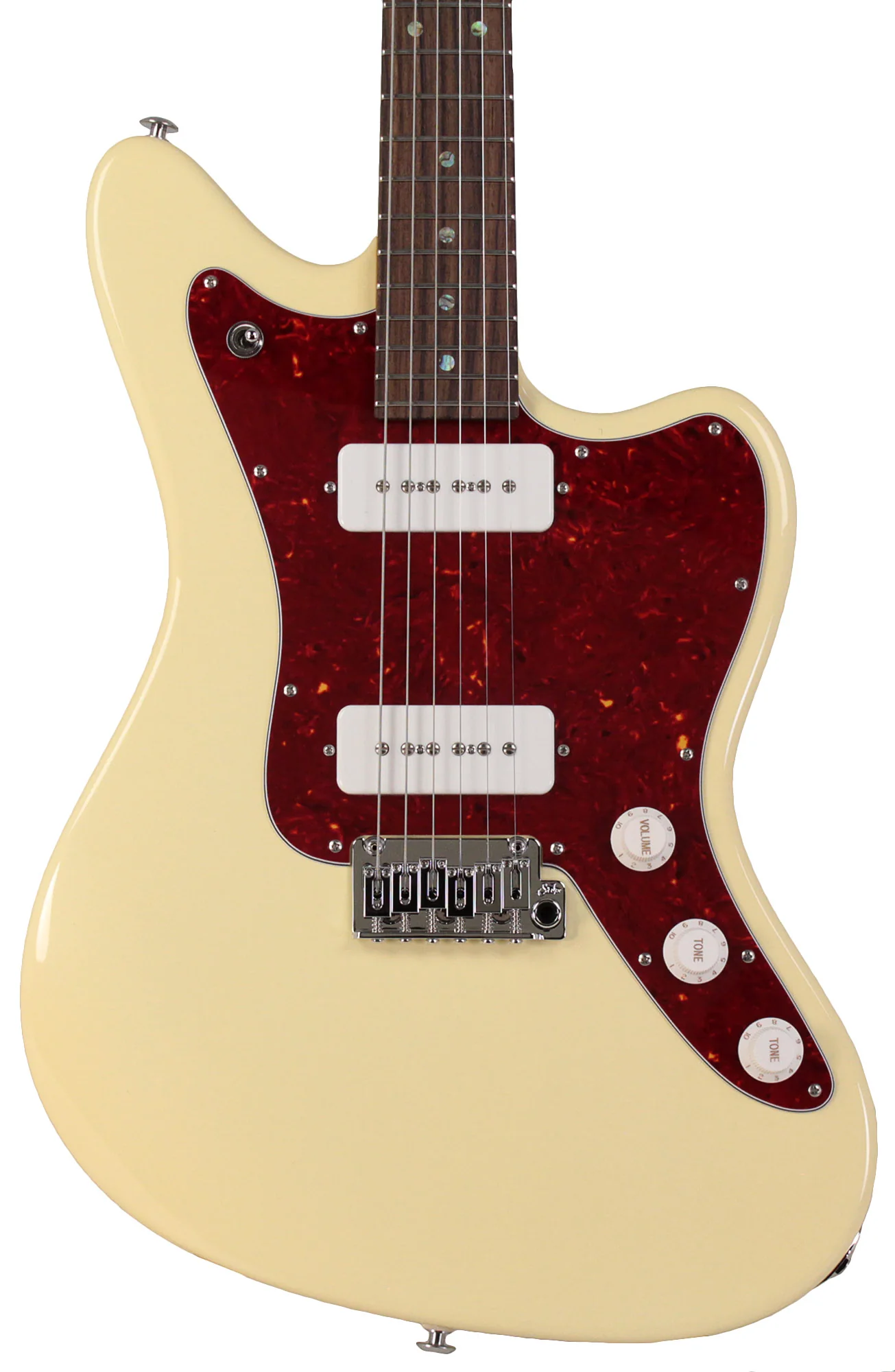 Suhr Select Classic JM Guitar, Roasted Neck, Vintage White - Image 6