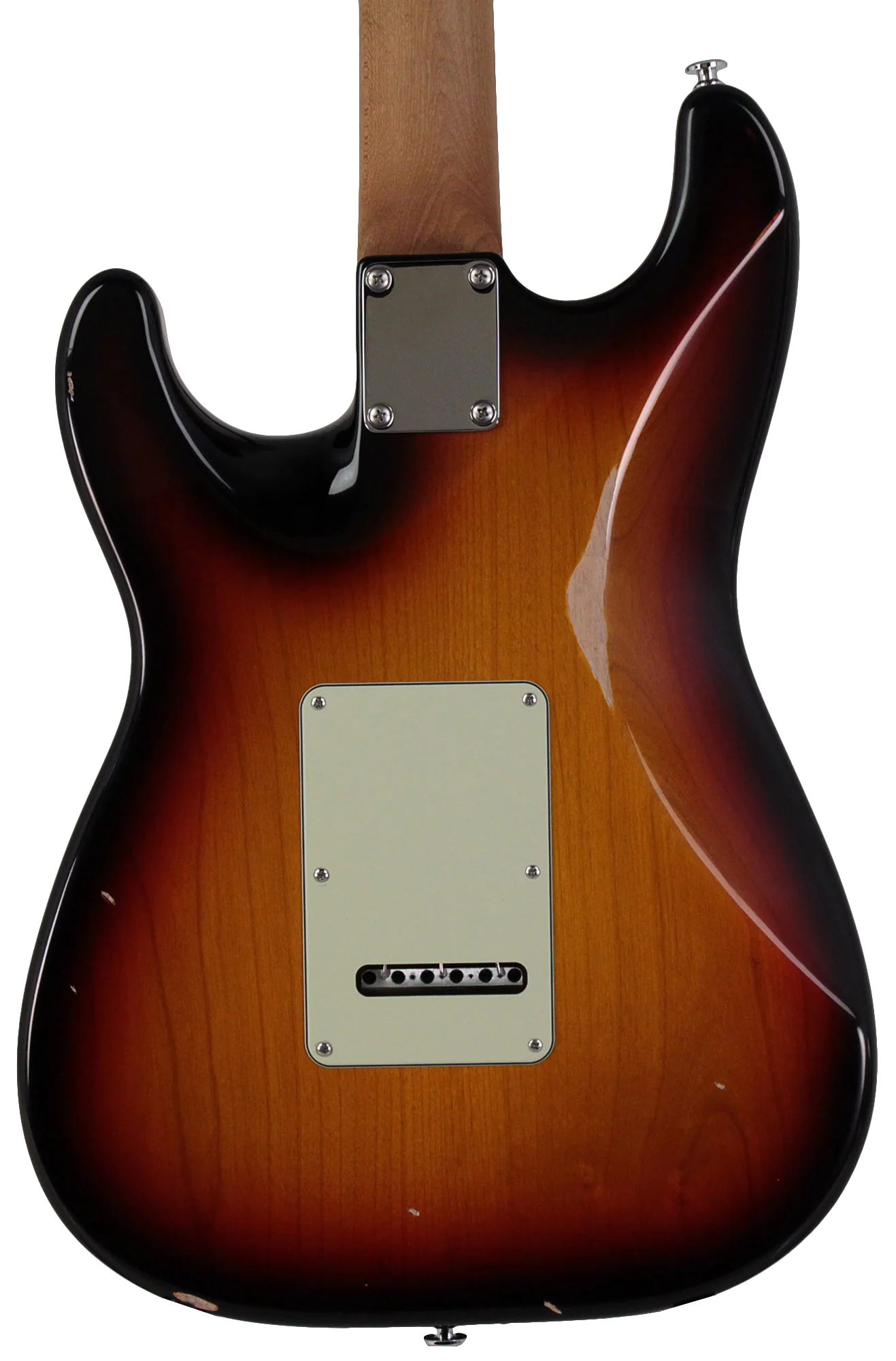 Suhr Select Classic S Antique HSS Guitar, Roasted Neck, 3-Tone Sunburst - Image 7