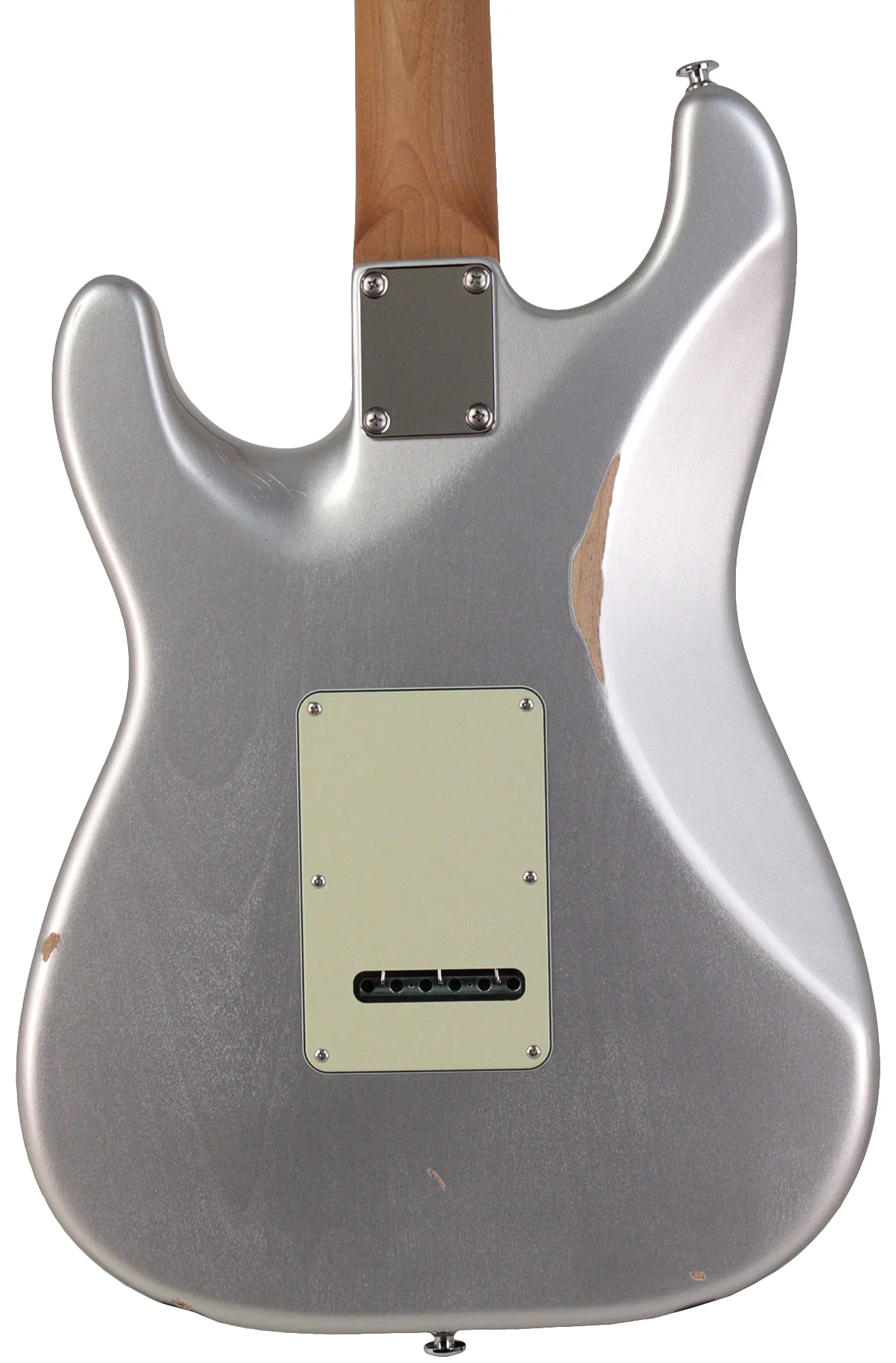 Suhr Select Classic S Antique HSS Guitar, Roasted Neck, Firemist Silver - Image 7