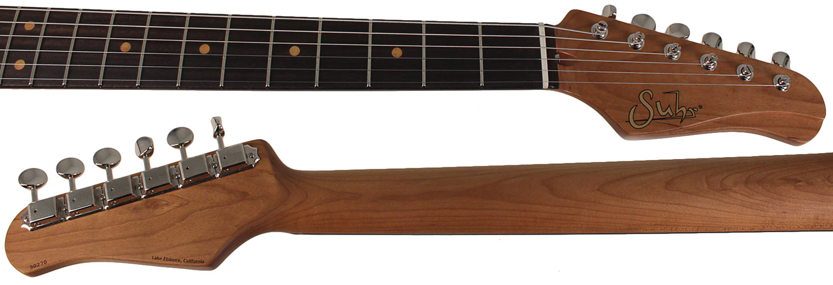Suhr Select Classic S Antique HSS Guitar, Roasted Neck, Shoreline Gold Metallic - Image 8