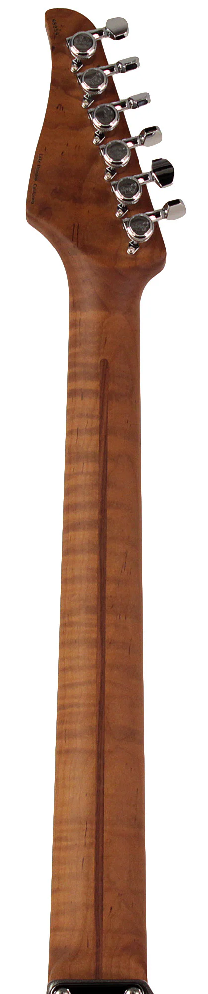 Suhr Select Classic S Guitar, Roasted Flamed Neck, Charcoal Frost Metallic, Maple - Image 7