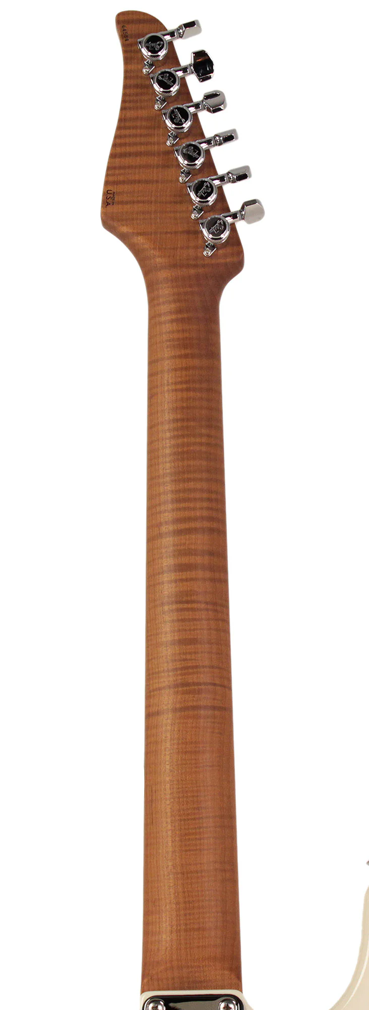 Suhr Select Classic S HSS Guitar, Roasted Flamed Neck, 3 Tone Burst, Rosewood - Image 3