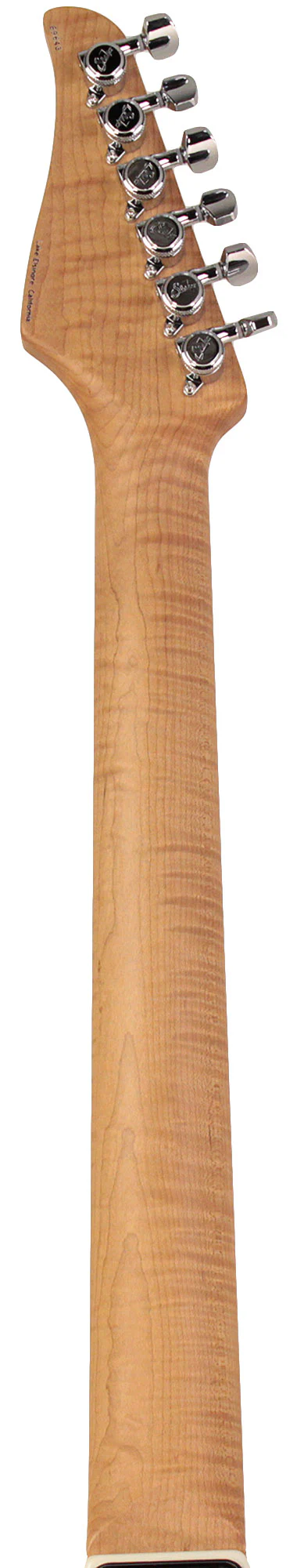 Suhr Select Classic S HSS Guitar, Roasted Flamed Neck, Olympic White, Rosewood - Image 5