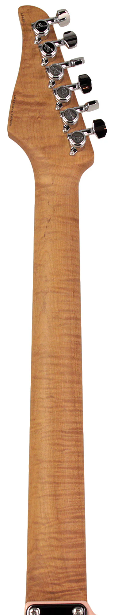 Suhr Select Classic S HSS Guitar, Roasted Flamed Neck, Shell Pink, Rosewood - Image 5