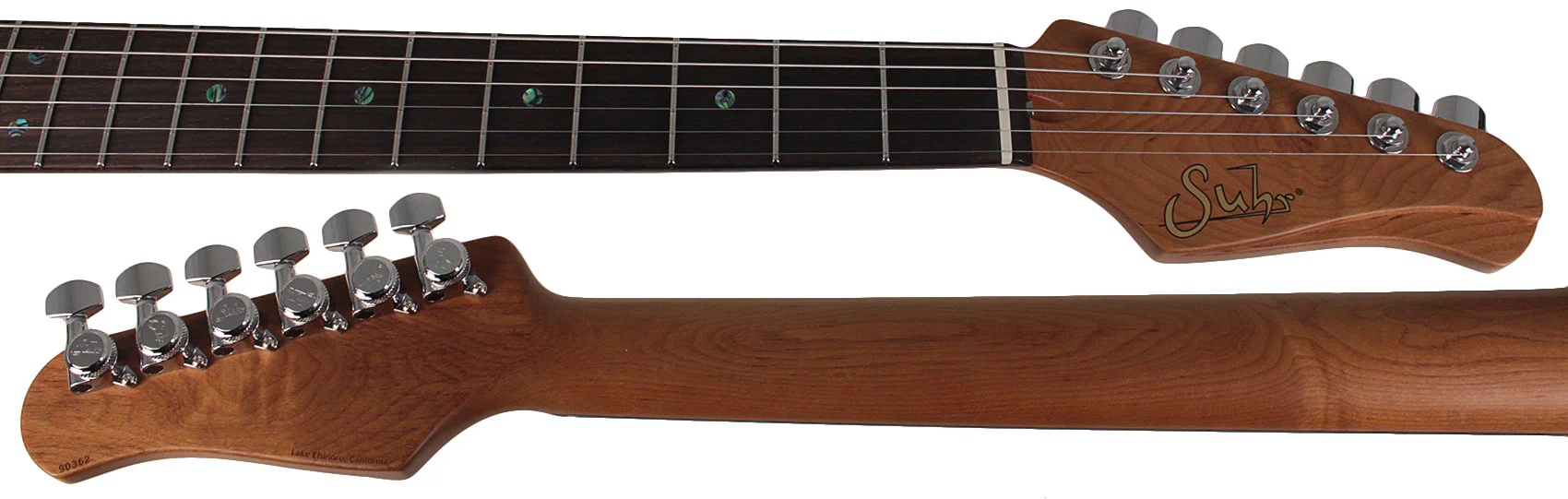 Suhr Select Classic S HSS Guitar, Roasted Neck, Black, Mint PG - Image 8
