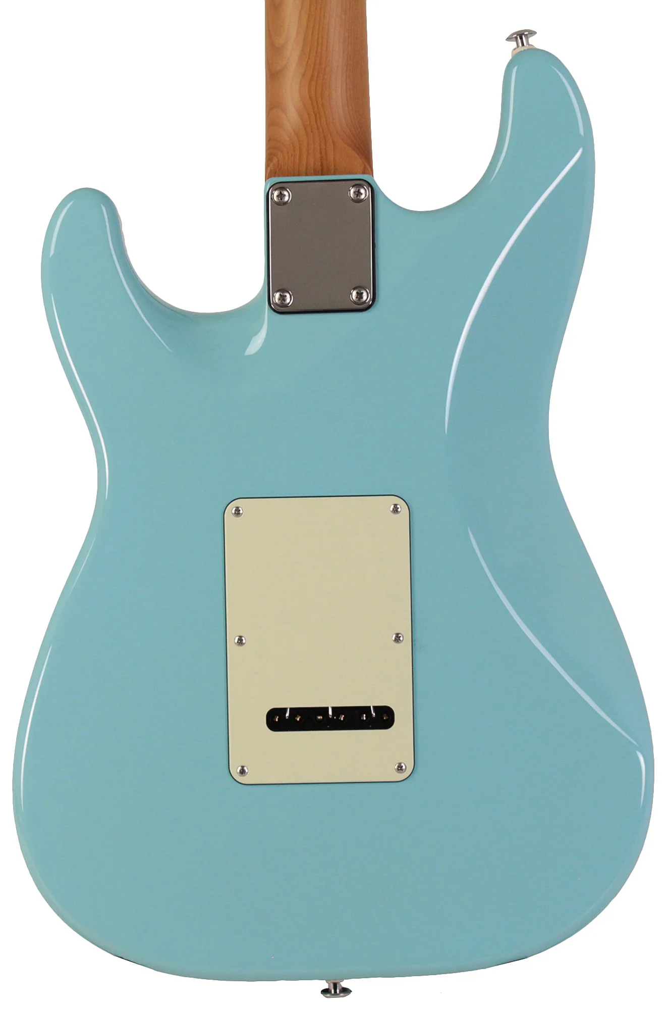 Suhr Select Classic S HSS Guitar, Roasted Neck, Daphne Blue, Mint PG - Image 5