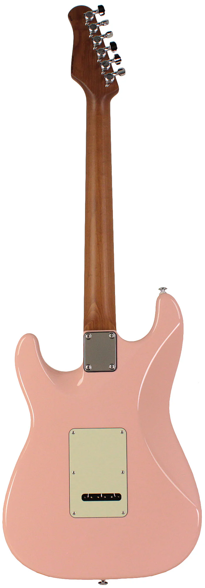 Suhr Select Classic S HSS Guitar, Roasted Neck, Shell Pink - Image 8