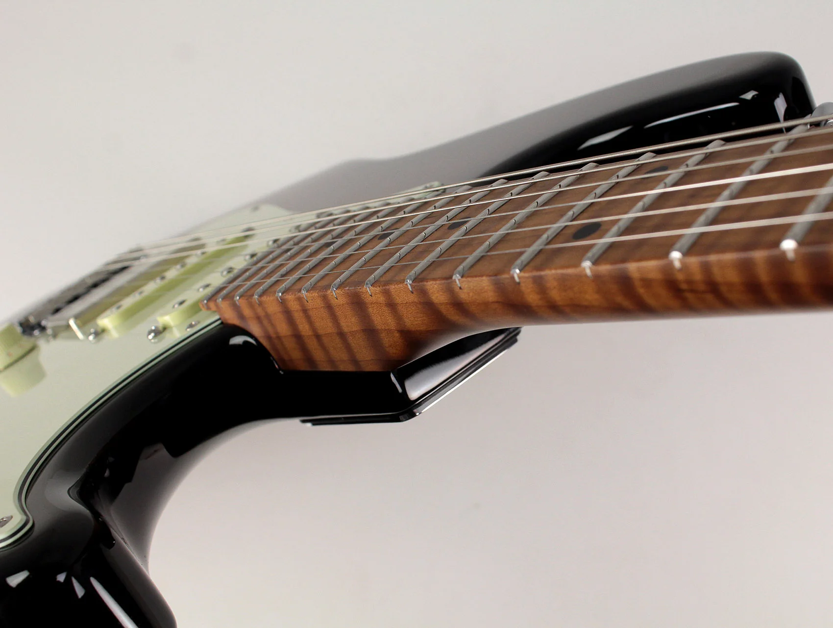 Suhr Select Classic S HSS Roasted Flamed Guitar, 3-Tone Burst, Maple - Image 9