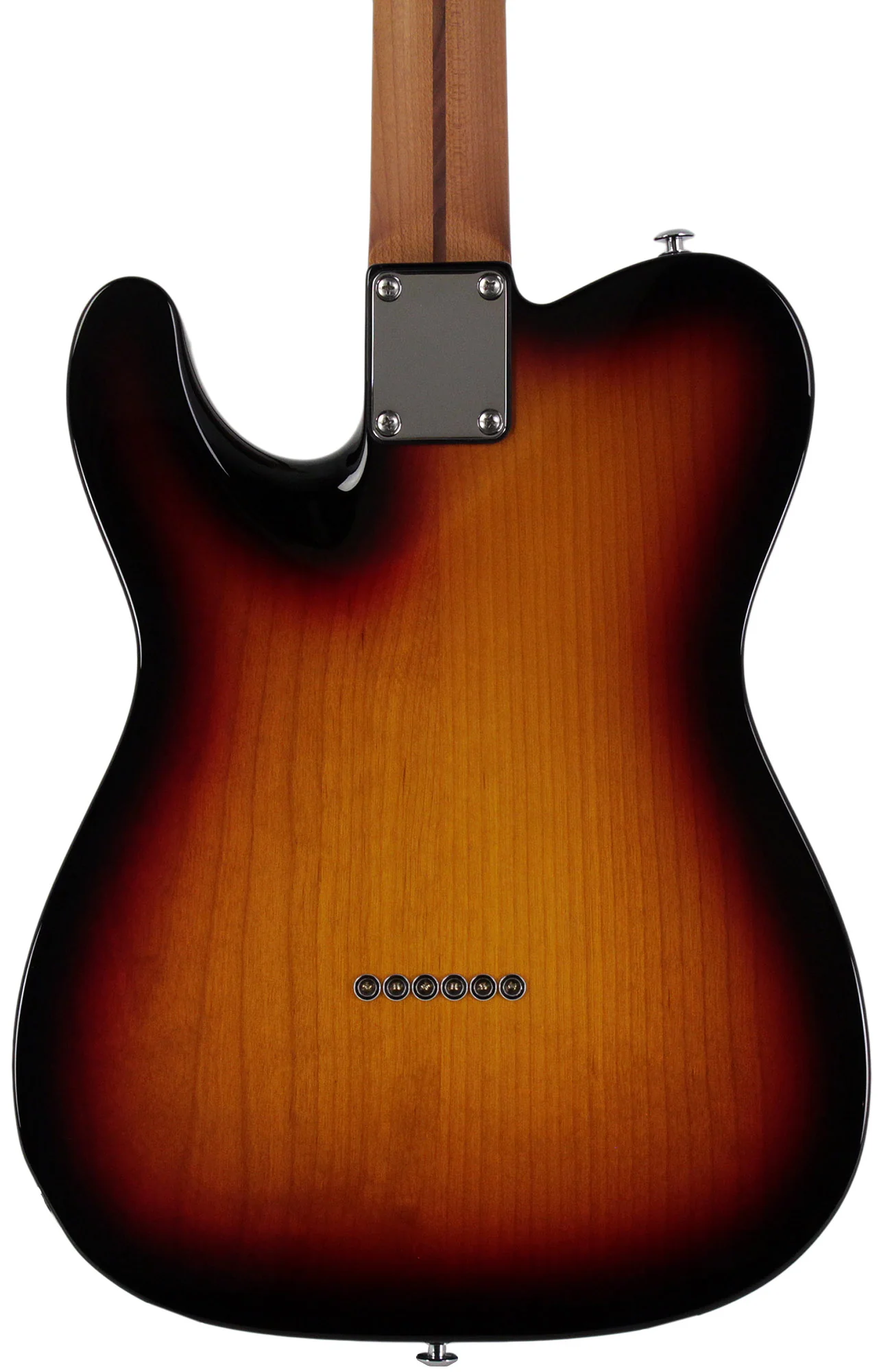 Suhr Select Classic T Guitar, Roasted Neck, 3-Tone Burst, Maple - Image 6