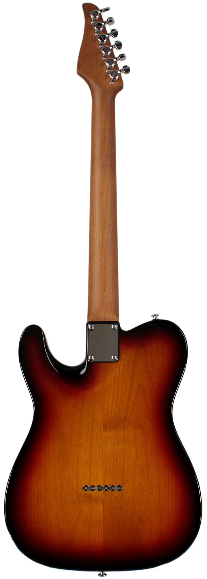 Suhr Select Classic T Guitar, Roasted Neck, 3-Tone Burst, Rosewood - Image 6
