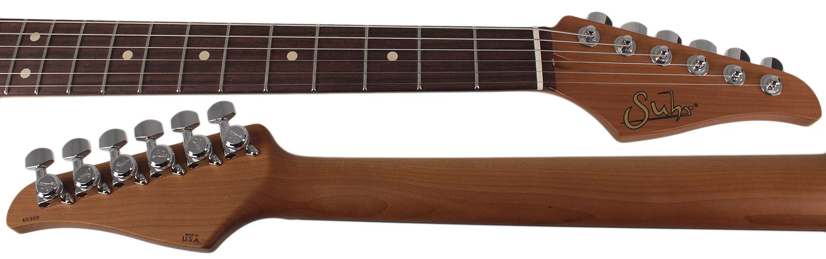 Suhr Select Classic T Guitar, Roasted Neck, 3-Tone Burst, Rosewood - Image 8